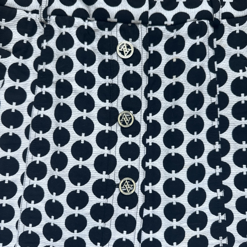Adrienne Vittadini Polkadot Mini Skirt - Picture 2 of 5